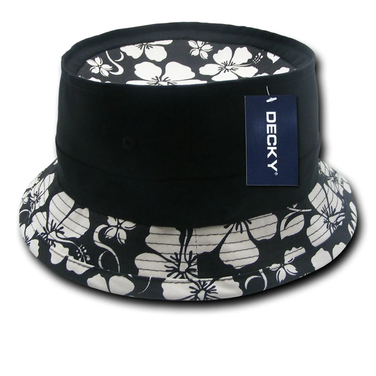 1 Dozen Decky New Floral Fisherman Constructed Bucket Hat Hats Cap Wholesale Lot