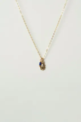 MINI SCARAB NECKLACE