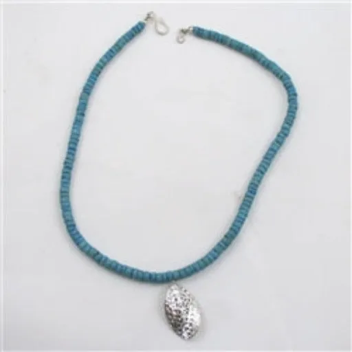 Sea Blue Surfer Necklace