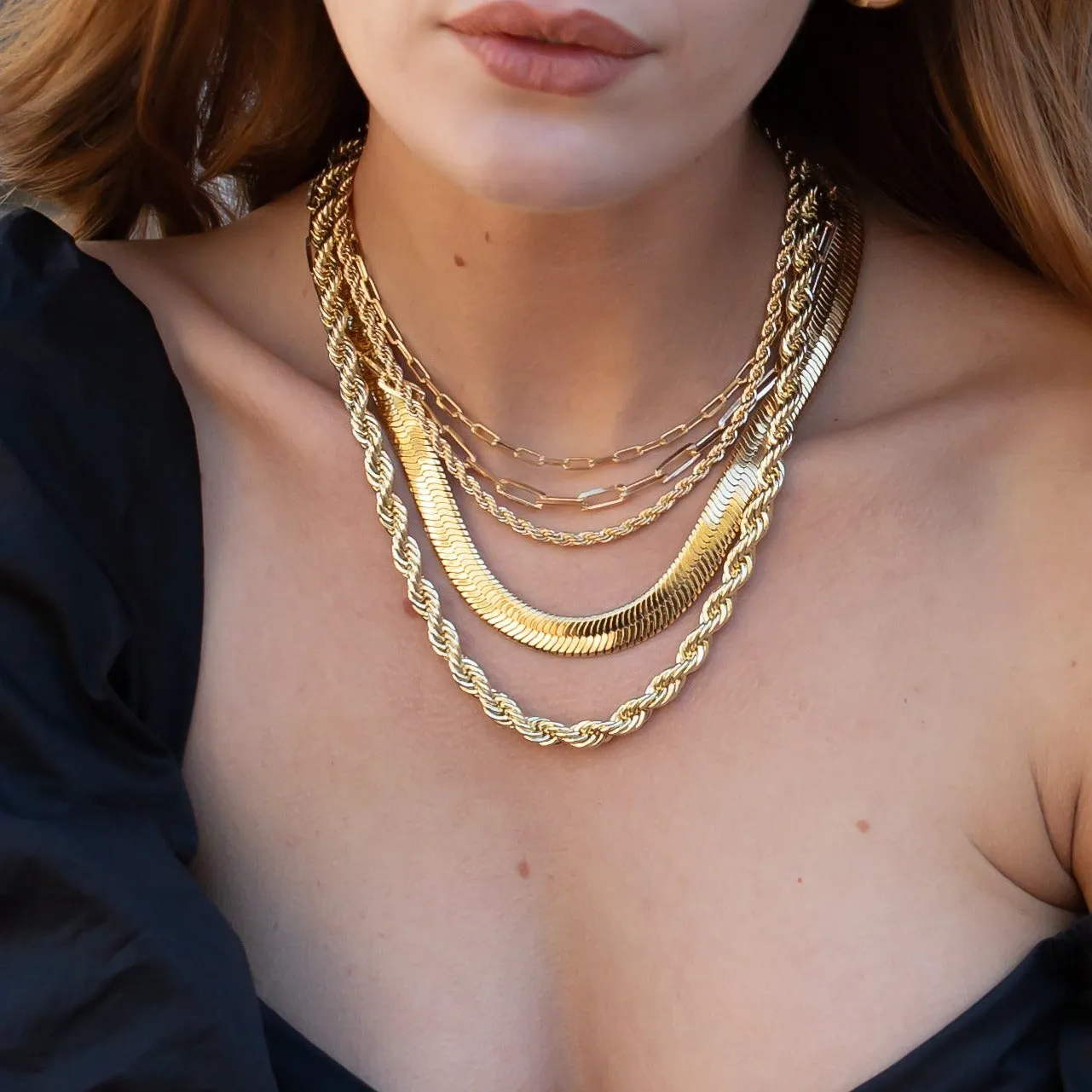 Valentina Gold Filled Necklace