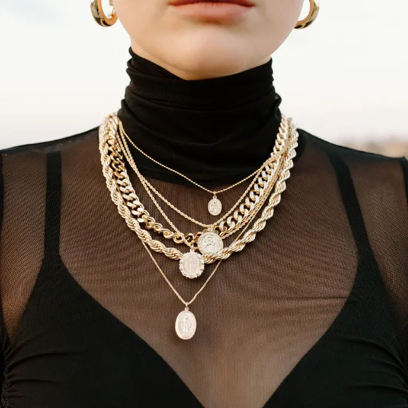 Valentina Gold Filled Necklace